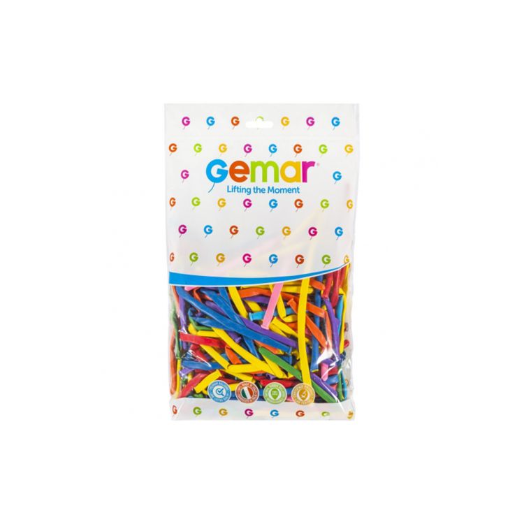 100 Baloane de modelaj mix culori Gemar