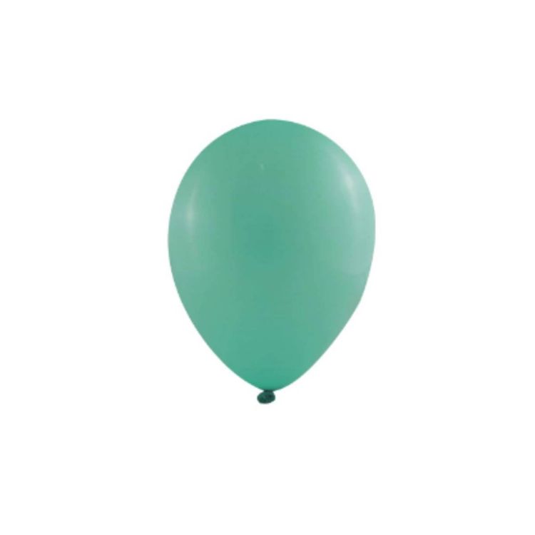 100 baloane verzi - 25 cm