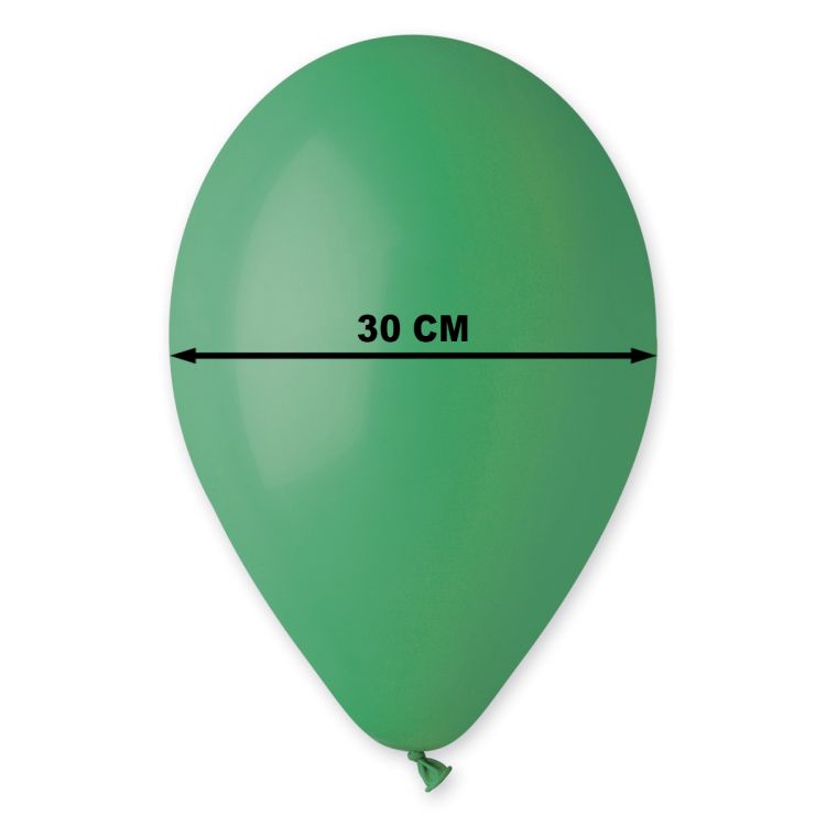 50 Baloane multicolore Gemar - 30 cm