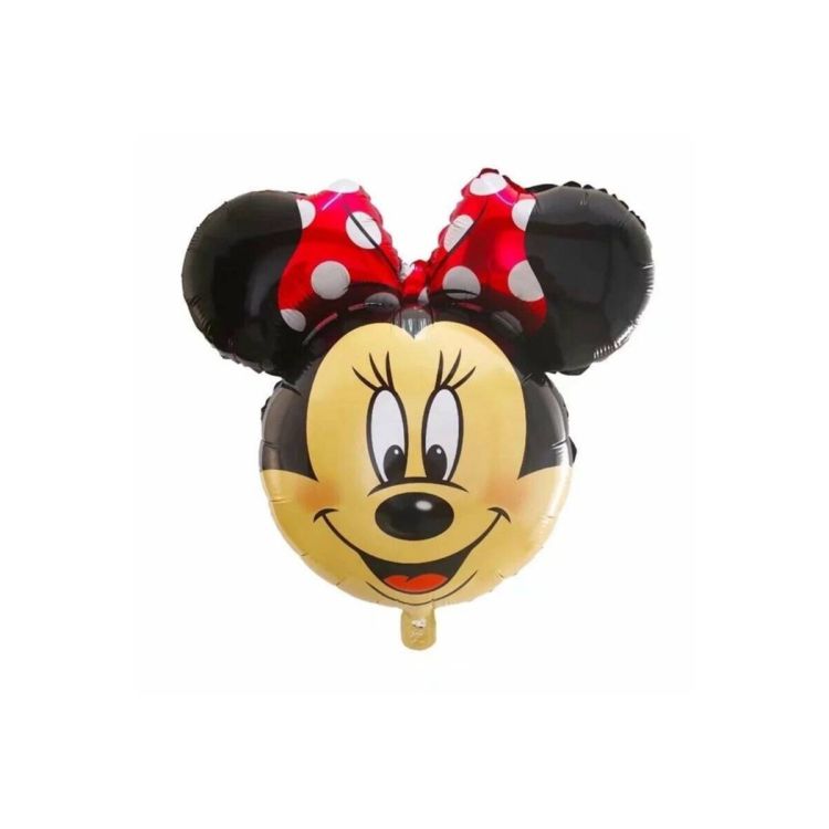 Balon figurină cap Minnie Mouse - 25 x 32 cm