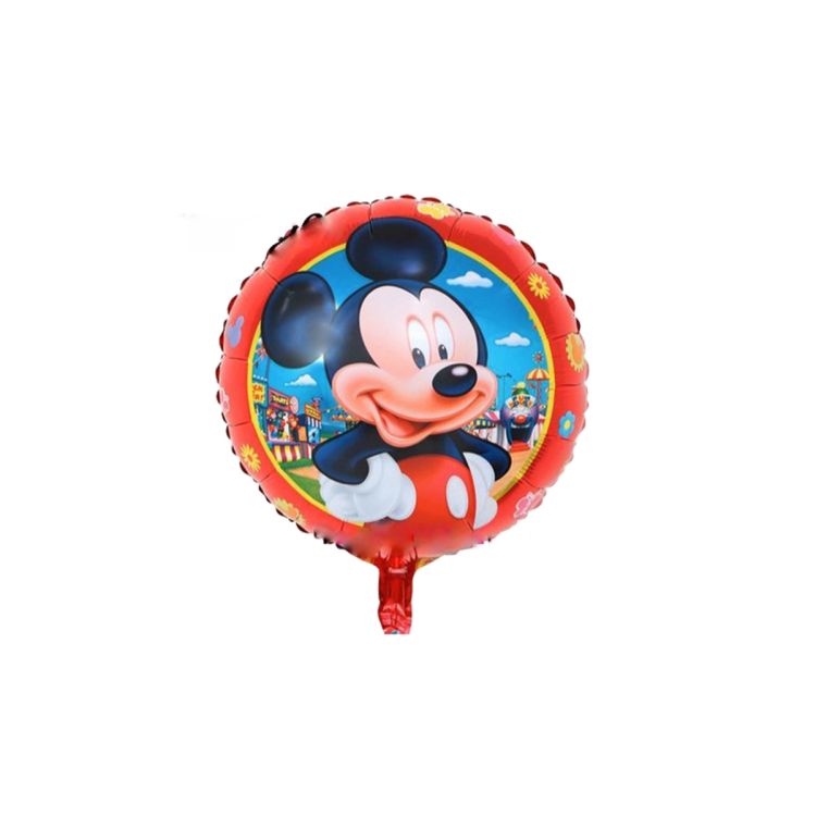 Balon roșu Mickey Mouse - 43 cm