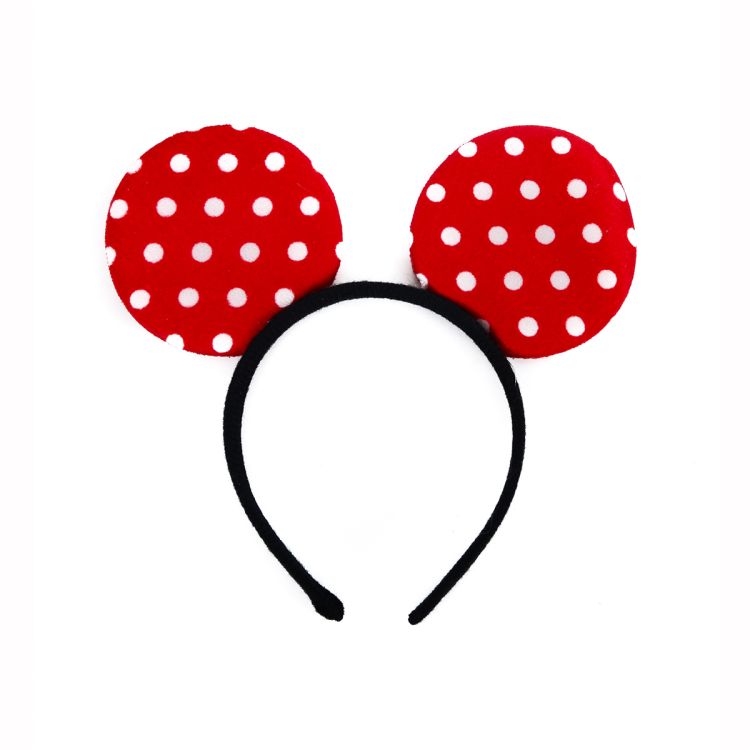 Cordeluta Minnie Mouse cu urechi roșii