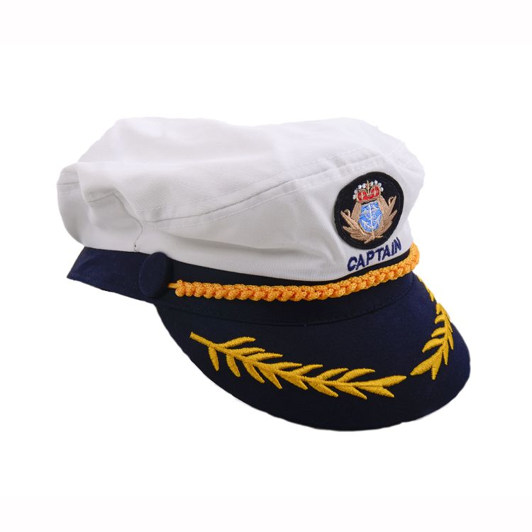 Pălărie căpitan vapor - 56 cm