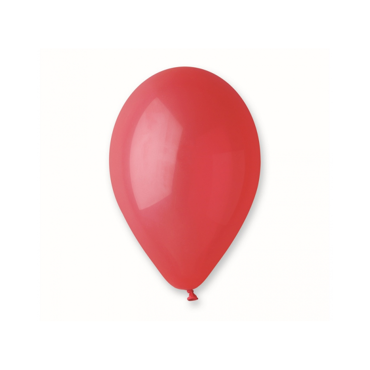 10 baloane rosii - 26 cm