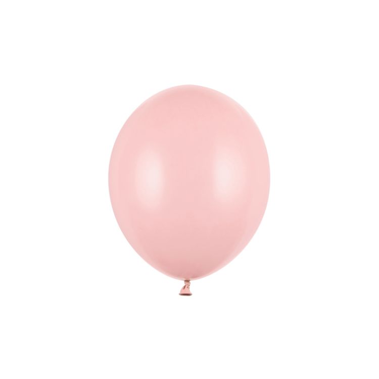 10 baloane roz pal - 27 cm