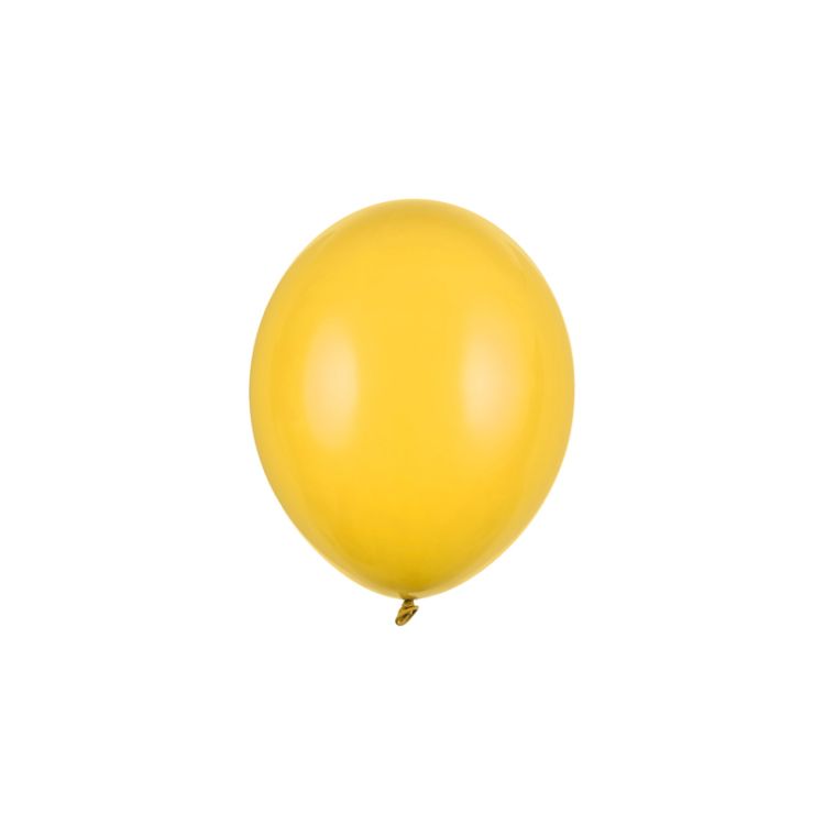 100 baloane galben miere 23 cm