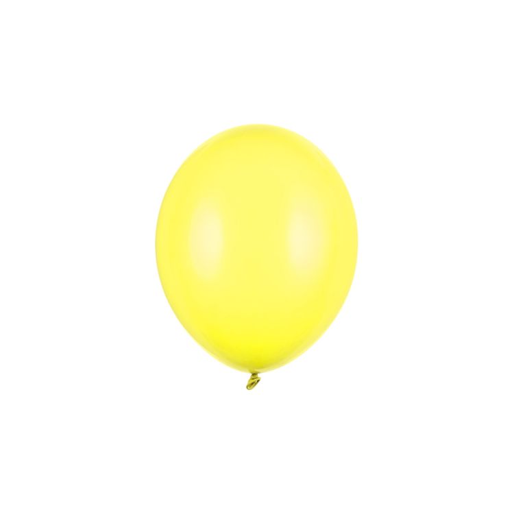 100 baloane galbene 23 cm