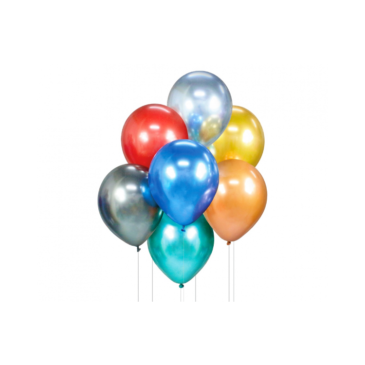 6 baloane colorate - 30 cm