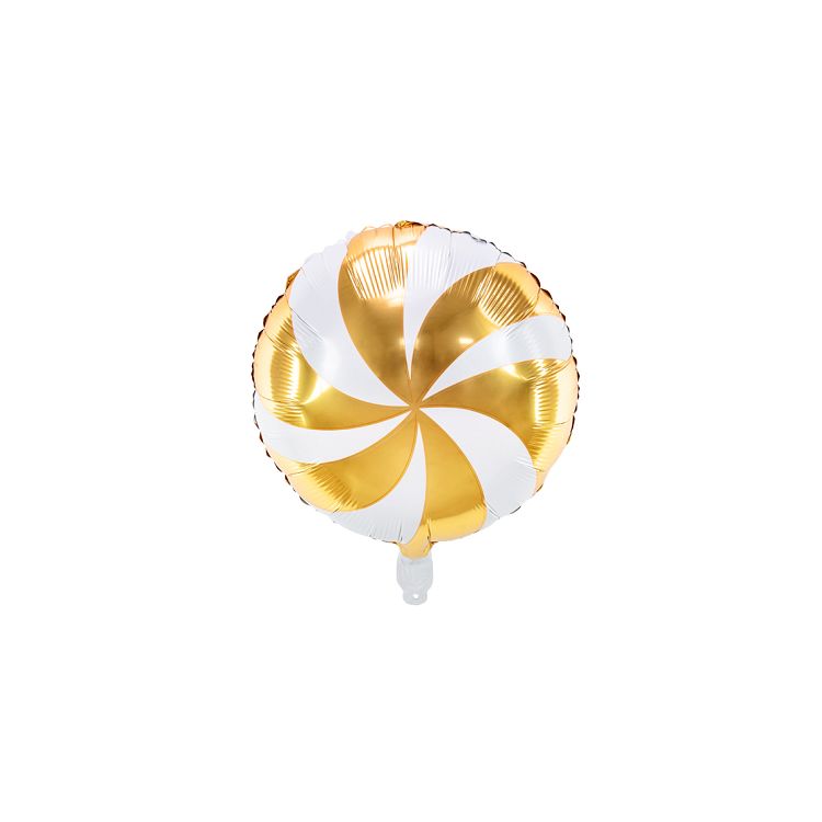 Balon acadea cu auriu - 43 cm