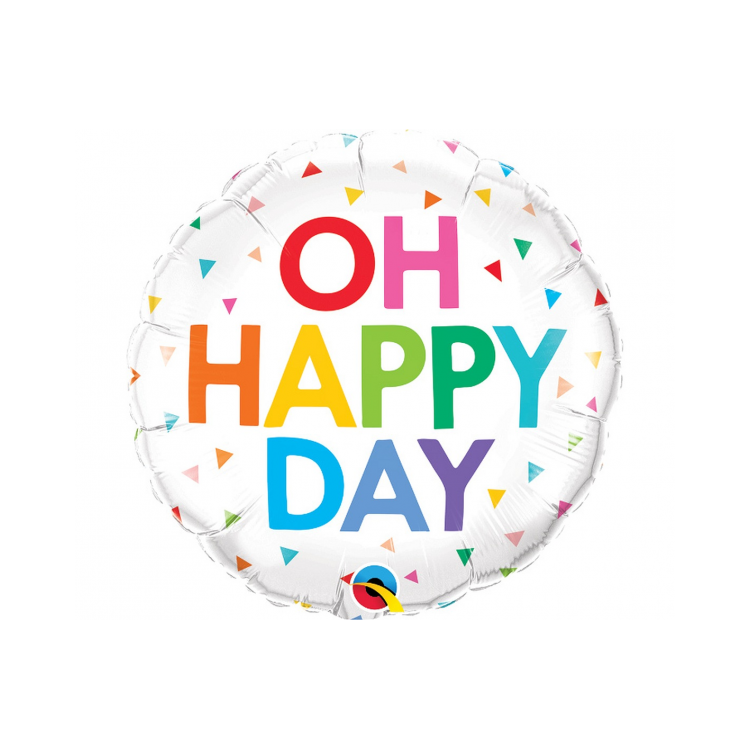 Balon Oh Happy Day - 43 cm