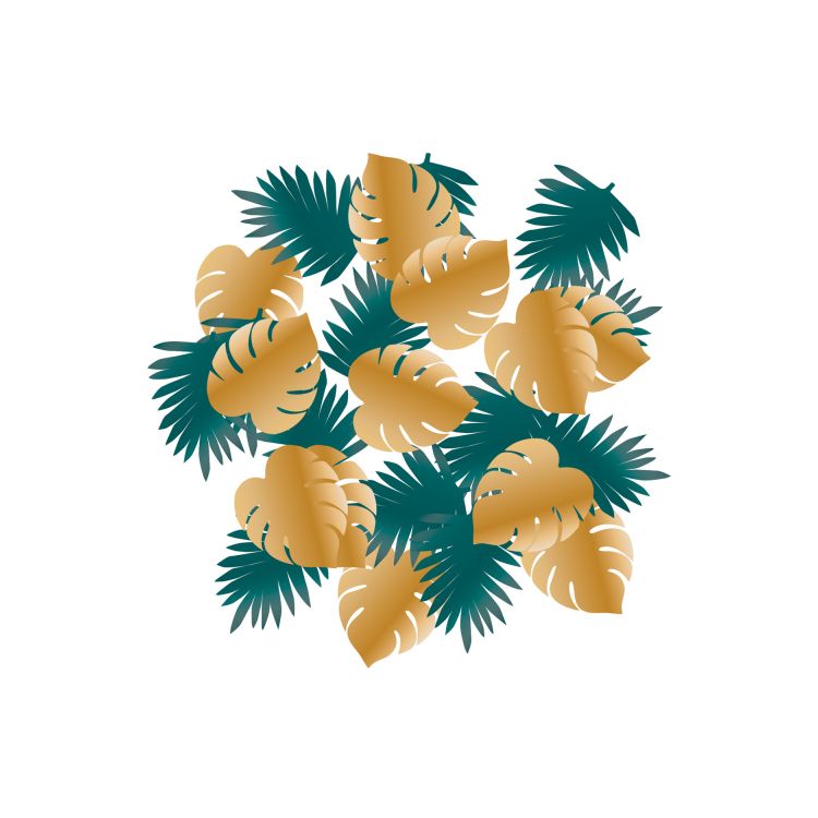 Confetti frunze Key West - 14 g