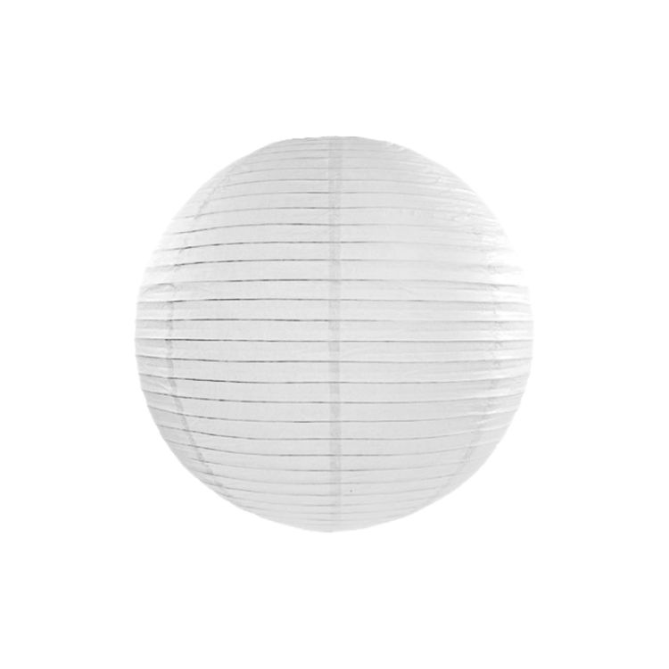 Lampion decorativ alb - 45 cm