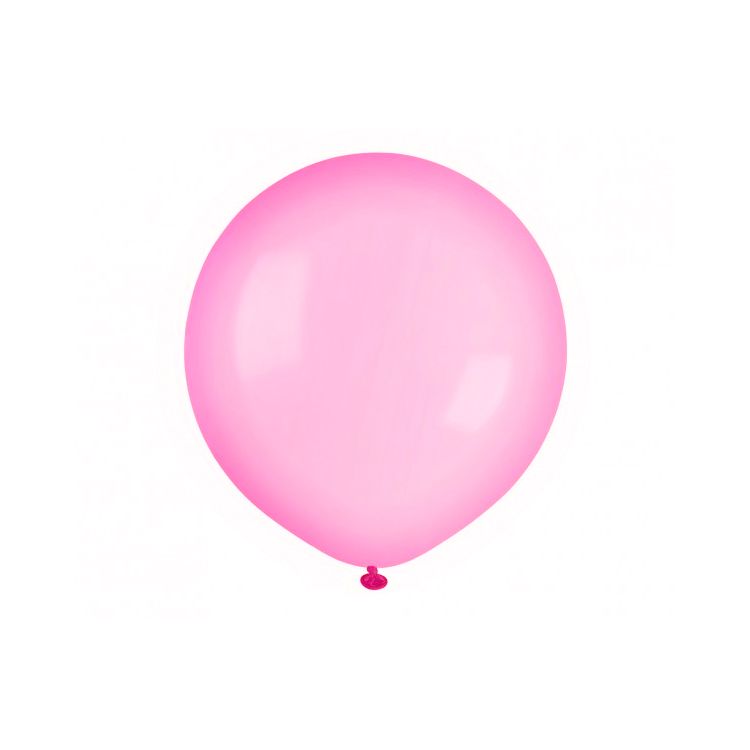 Mini balon jumbo roșu transparent - 48 cm	