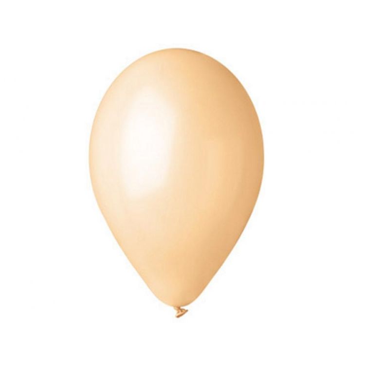 100 baloane culoarea pielii Gemar - 30 cm