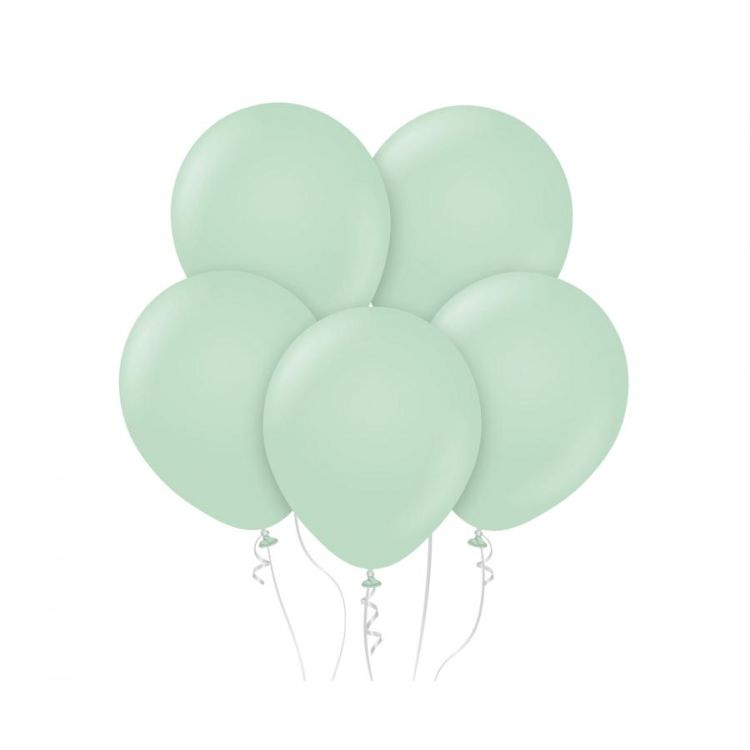 50 baloane verde macaron 30 cm