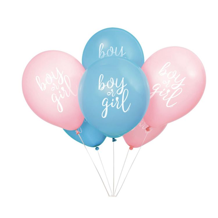 8 baloane Gender Reveal