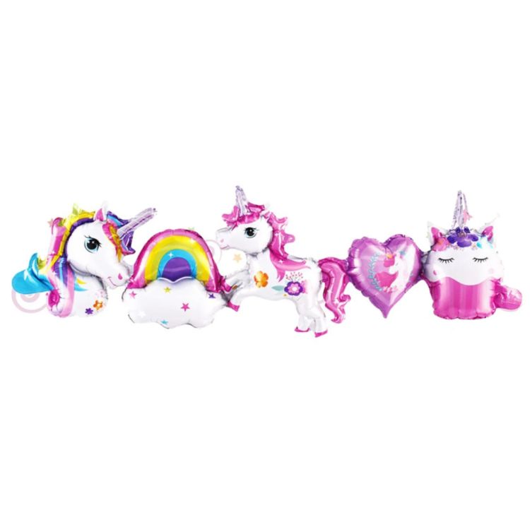 Ghirlandă decorativă cu unicorni