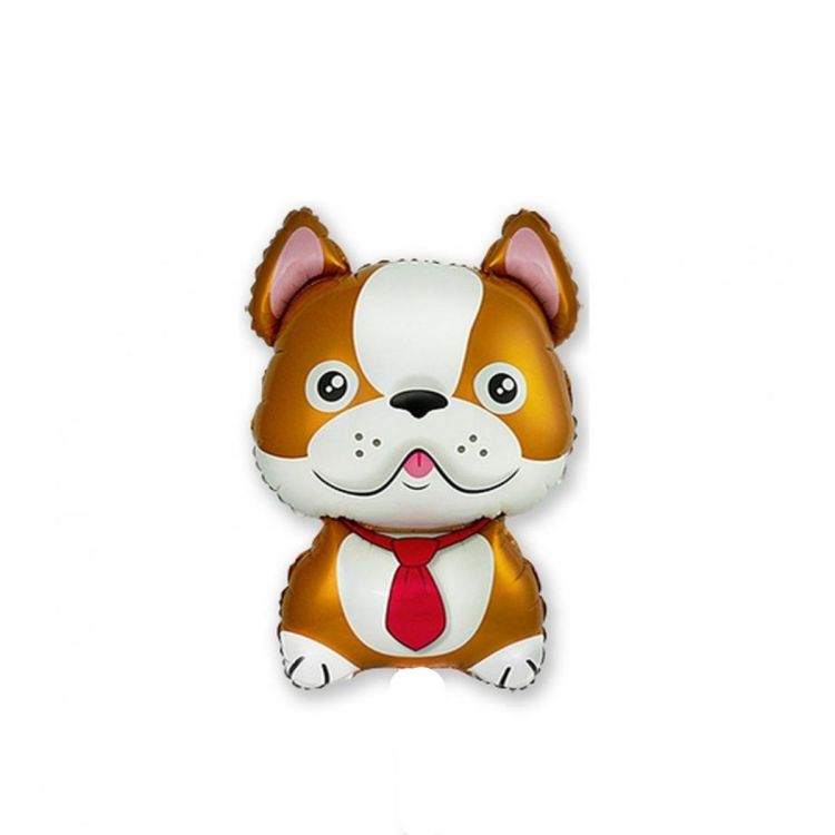 Mini balon catel buldog 32 cm