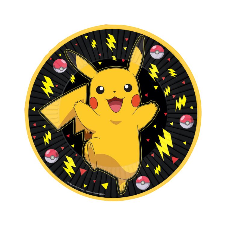 8 farfurii Pokémon - 23 cm
