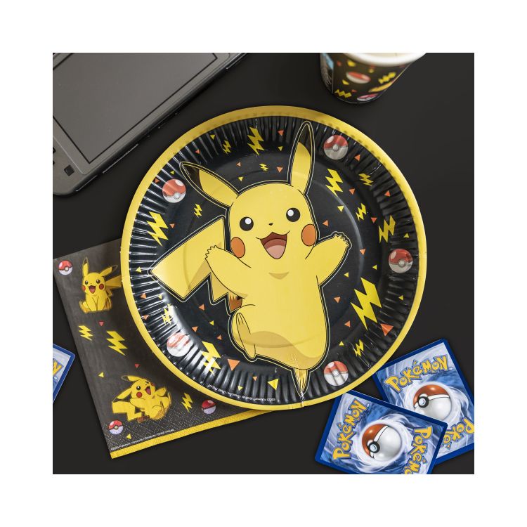 8 farfurii Pokémon - 23 cm