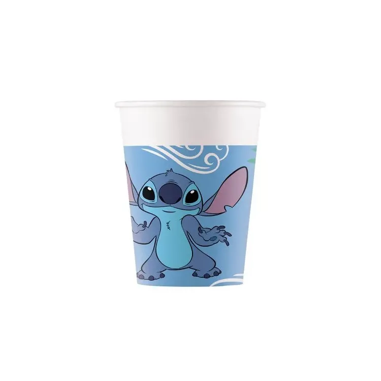 8 pahare cu Stitch - 200 ml