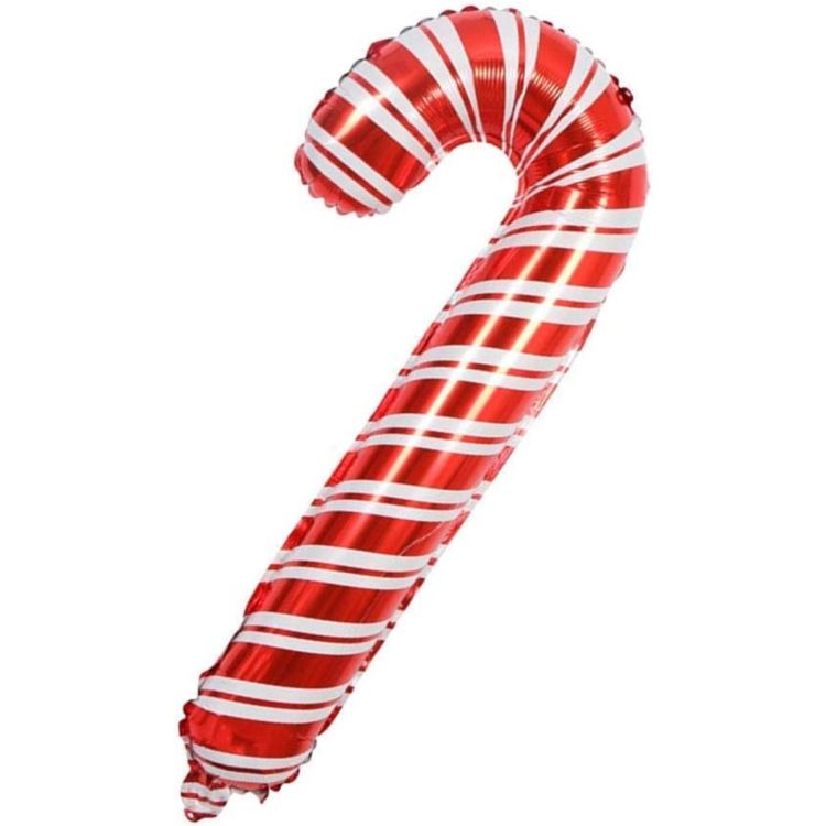 Balon subtire acadea baston Crăciun - 80x17 cm