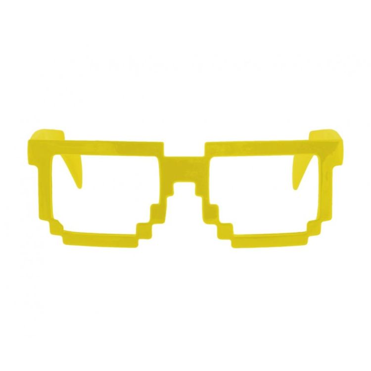 Ochelari galbeni pixel