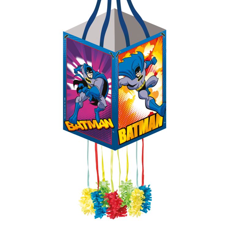 Pinata pătrată cu panglici Batman