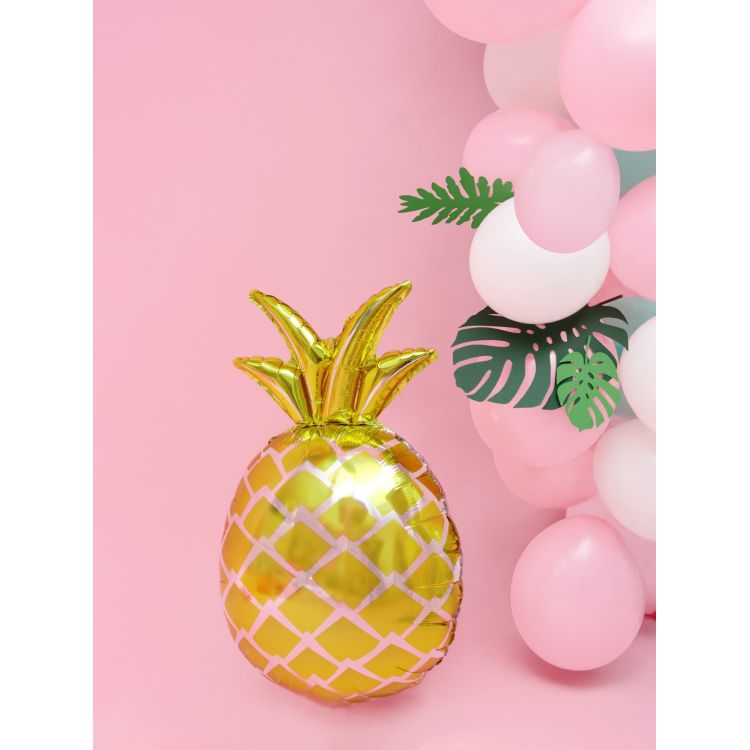 Balon Ananas Auriu 63 cm