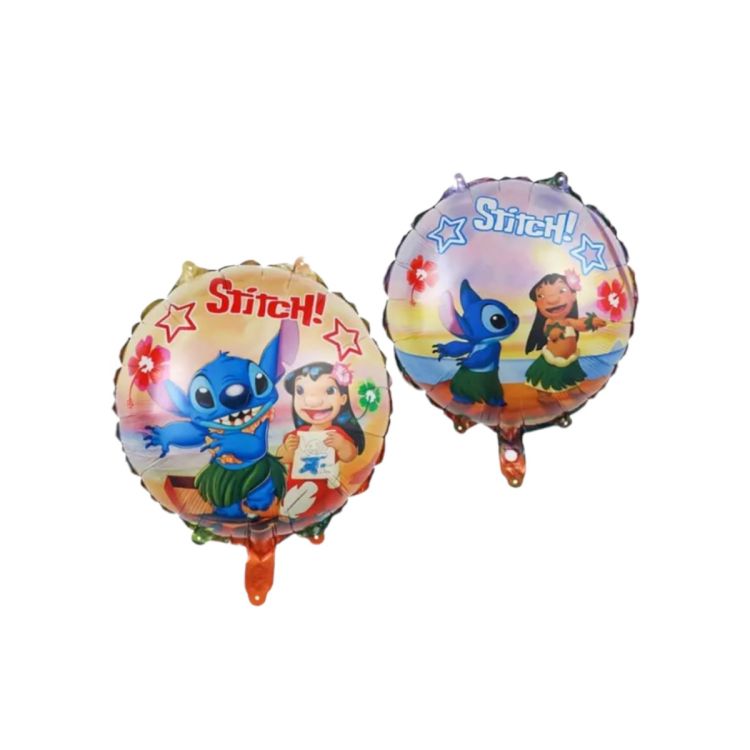 Balon rotund Stitch - 42 cm