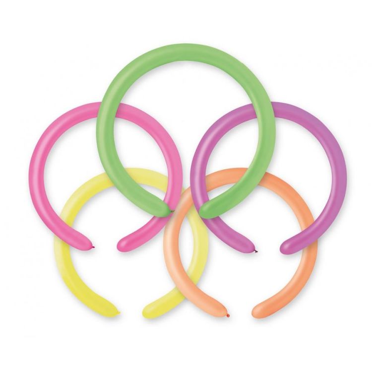 100 balone de modelaj fluor mix