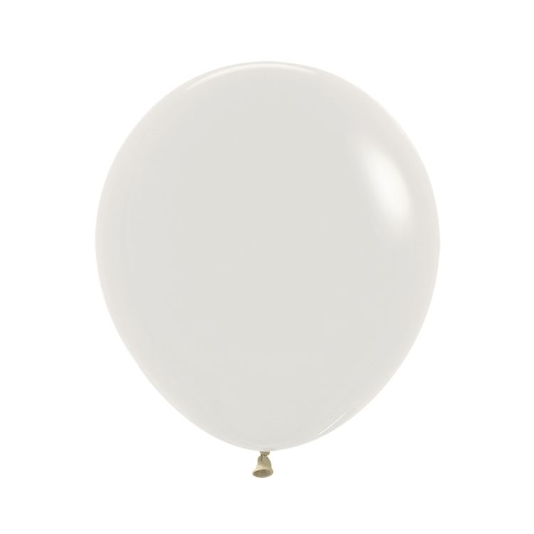 5 baloane jumbo Pastel Dusk Cream Sempertex - 45 cm