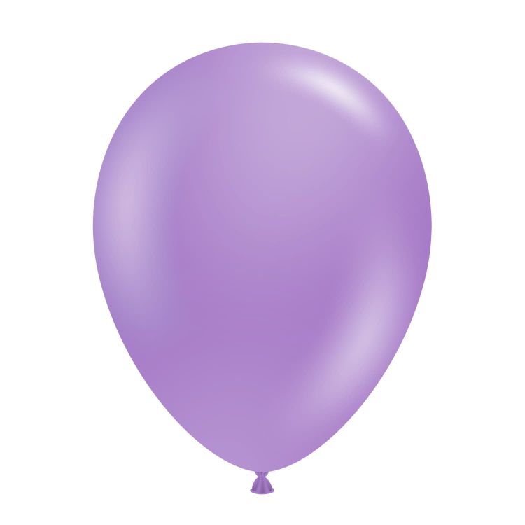 50 Baloane Latex Tuftex Metallic Lilac 13 cm