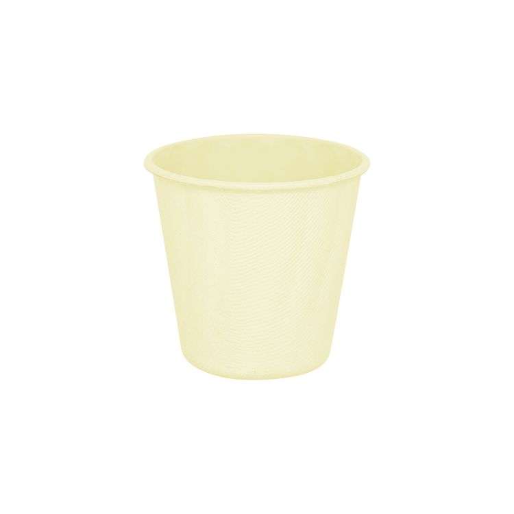 6 pahare galben pastel