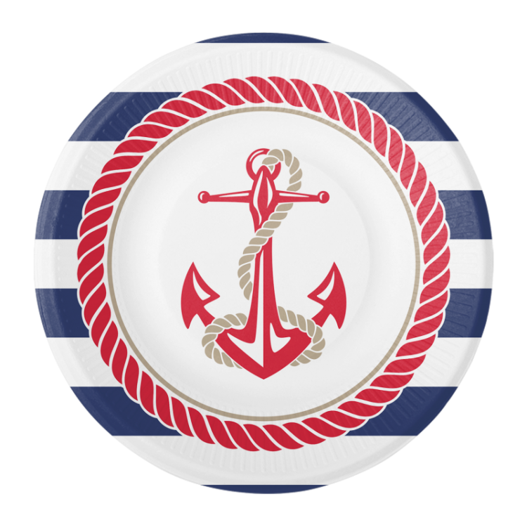 8 farfurii Anchor Nautic