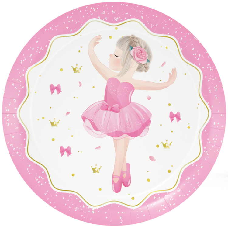 8 farfurii party Twinkle Toes