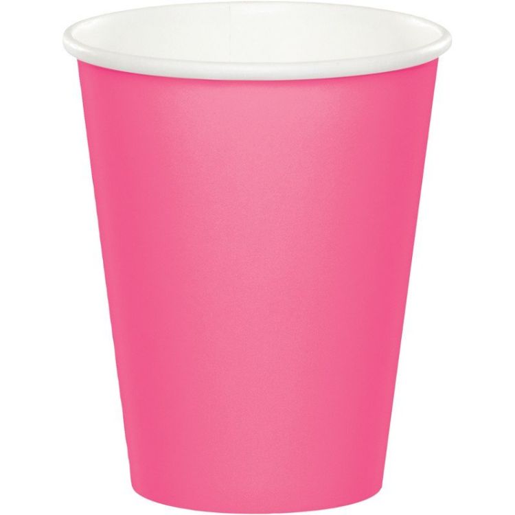 8 pahare Candy Pink - 266 ml