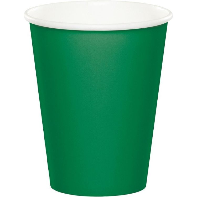8 pahare Emerald Green - 266 ml