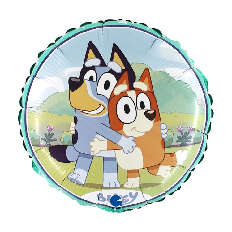 Balon folie Bingo și Bluey 45 cm