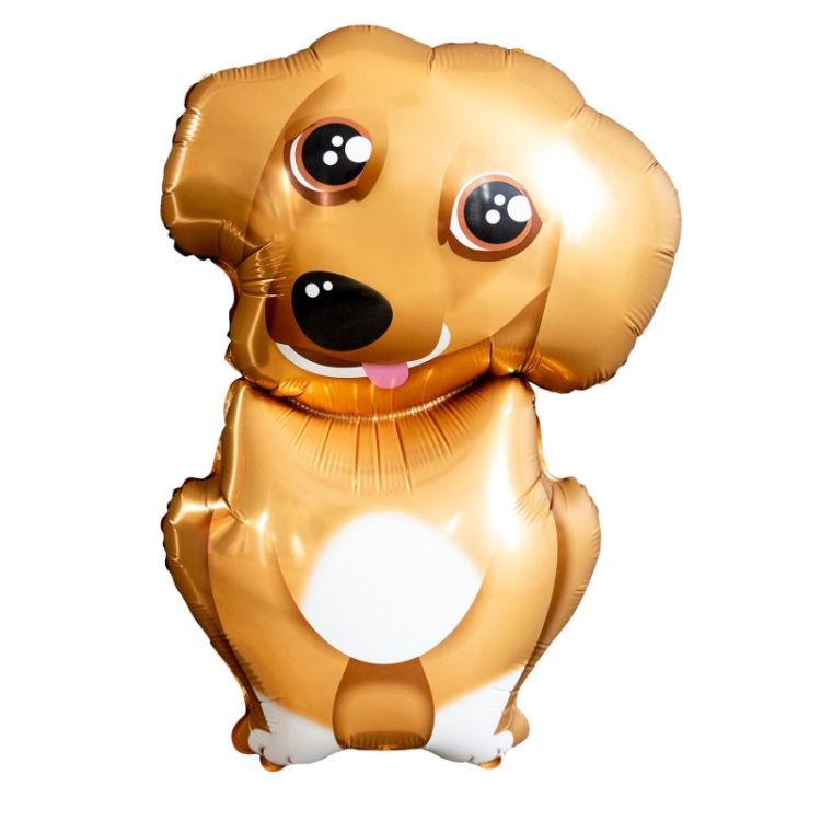 Balon Folie Cute Dog Street 38 cm x 58 cm