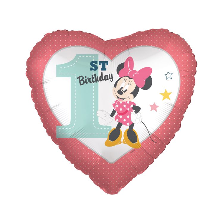 Balon Folie Minnie Mouse Prima Aniversare