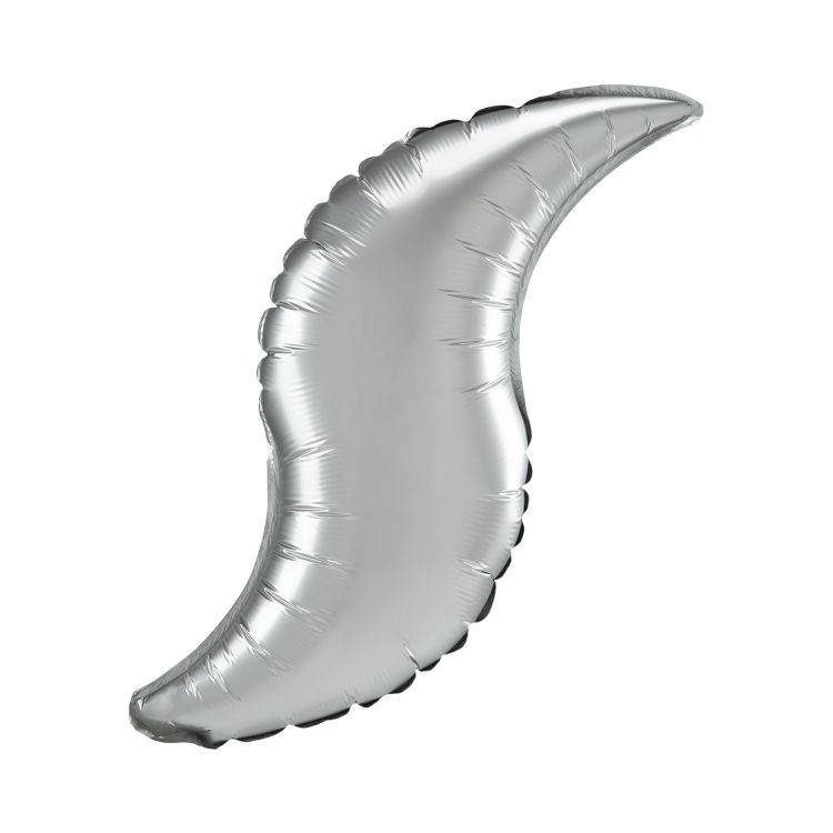 Balon Satin Platinum Crescent - 45 cm