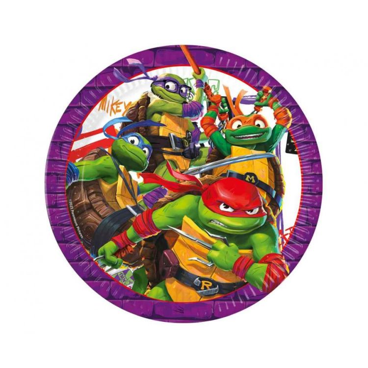 Farfurii party Testoasele Ninja 23 cm