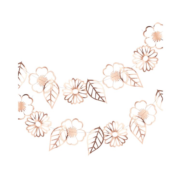 Ghirlandă Florală Rose Gold