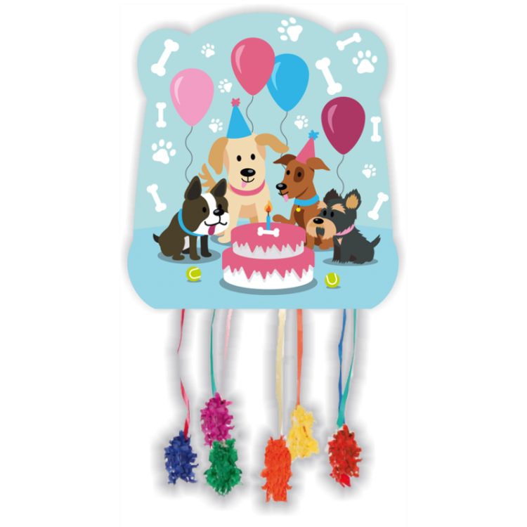 Pinata Dog party - 28 x 33 cm