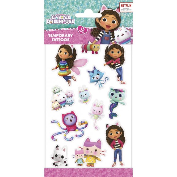 Tatuaje temporare Gabby's Dollhouse