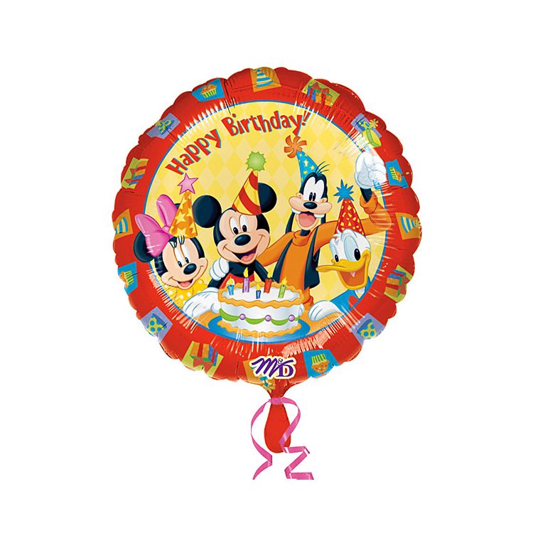Balon folie metalizata Mickey si prietenii 45cm