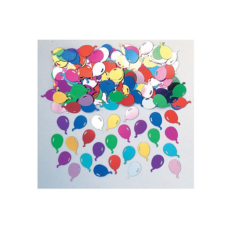 Confetti metalice baloane multicolore