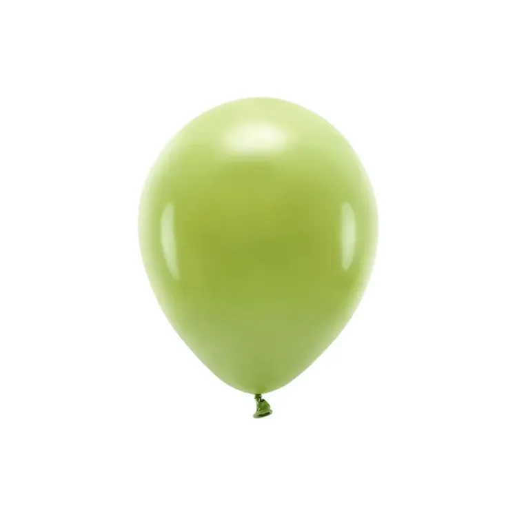 10 baloane verde olive - 26 cm