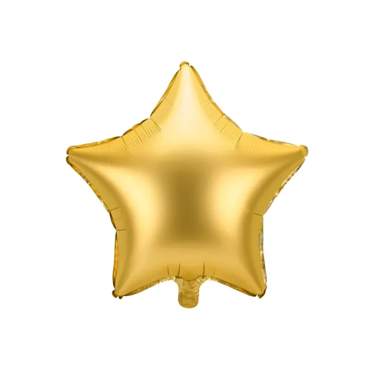 Balon stea aurie- 48 cm